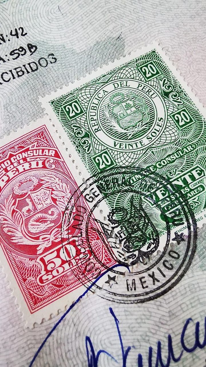 passport, stamps, visa, travel, document, visa, visa, visa, visa, visa